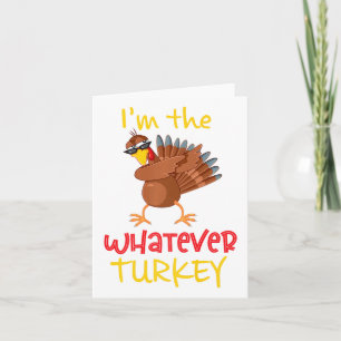 Wat voor Thanksgiving van de Matching Family Group Kaart