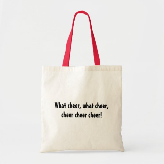 Wat vrolijk, wat vrolijk, vrolijk vrolijk. tote bag (Voorkant)