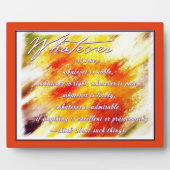 Wat waar is Plaque Fotoplaat (Voorkant)