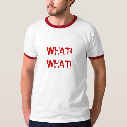 WAT! WAT! T-SHIRT (Voorkant)