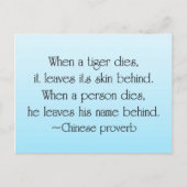 Wat we achterlaten briefkaart (Voorkant)