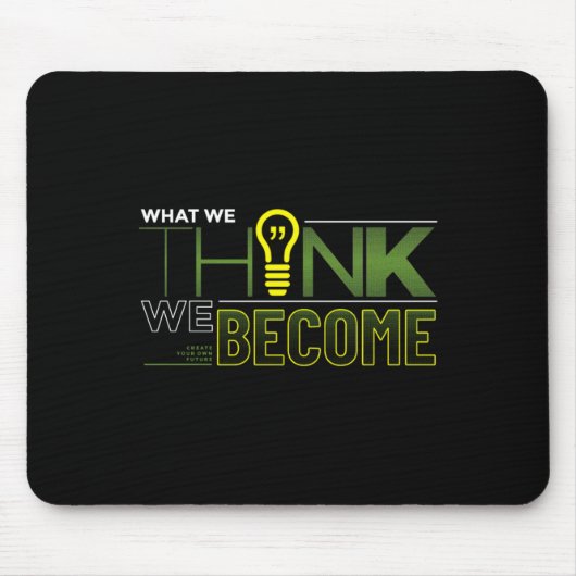 Wat we denken dat we Sticker worden Muismat (Voorkant)