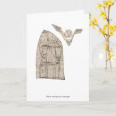 Wat we hebben is genoeg - kaart (Gele Bloem)