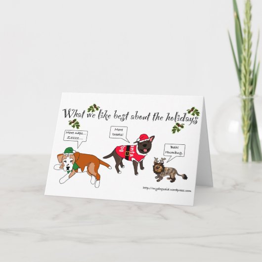 Wat we het leukst vinden aan de Feestdagen (Voorkant)