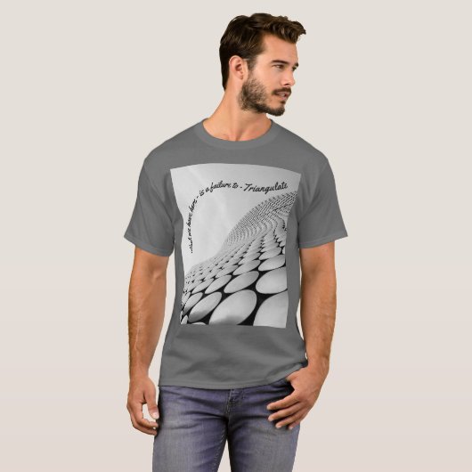 Wat we hier hebben is een falen om TRIANGULATE T-shirt (Voorkant volledig)