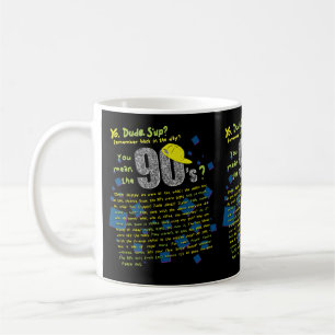 Wat we in de jaren '90 zeiden koffiemok