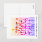 Wat we kunnen zijn (Hamlet) Briefkaart (Voorkant / Achterkant)