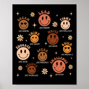 Wat we leren van Black History Black Leader June Poster