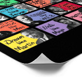 Wat we leren van Black History Sticker Poster (Hoek)