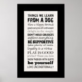 Wat we leren van een hond-Poster Poster (Voorkant)