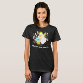 Wat we redden redt ons Moeder Aarde T-shirt met Bi (Voorkant volledig)