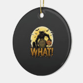 Wat weerwolf pompoen grafsteen volle maan keramisch ornament (Links)