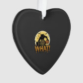 Wat weerwolf pompoen grafsteen volle maan ornament (voorkant)