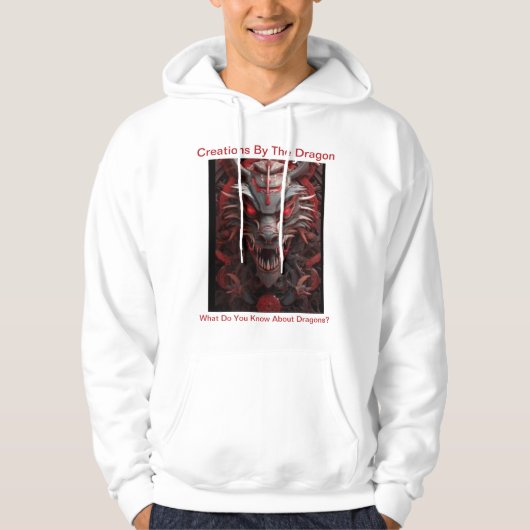 Wat weet jij van draken? Hoodie (Voorkant)