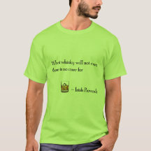Wat whisky niet t-shirt