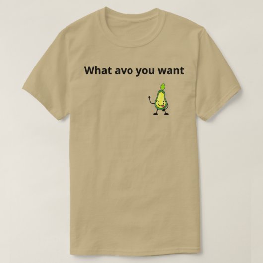 Wat wil je leuk casual design? t-shirt (Design voorkant)