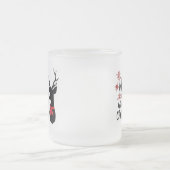 Wat wilt u met kerstavond? matglas koffiemok (Center)