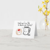 Wat wilt u vinden in uw kous card? kaart (Gele Bloem)