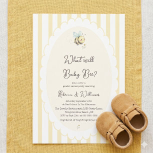 Wat Wordt Baby Bee? Geslacht Onthulling Preppy Ge Kaart