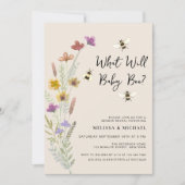 Wat wordt de baby bij de bij geslacht onthulling kaart (Voorkant)