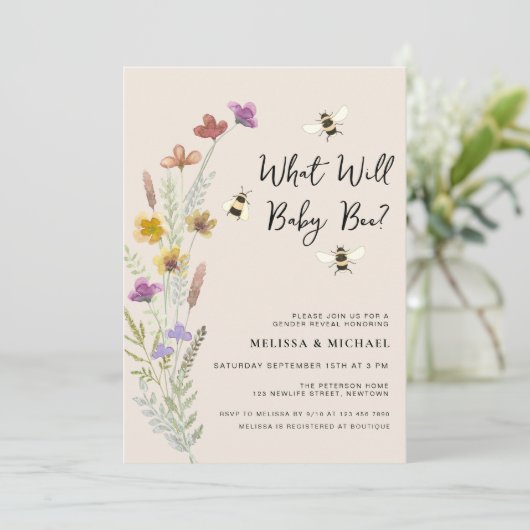 Wat wordt de baby bij de bij geslacht onthulling kaart (Staand voorkant)