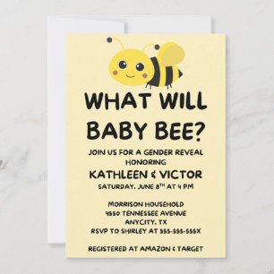 Wat wordt de geslacht van baby Bee Kaart