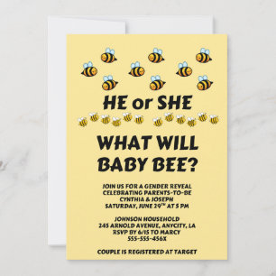 Wat wordt de geslacht van baby Bee Kaart