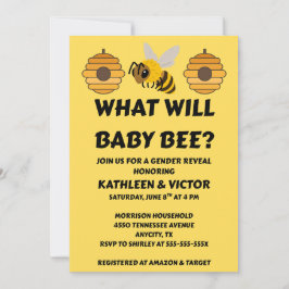 Wat wordt de geslacht van baby Bee Kaart