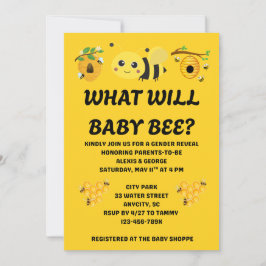 Wat wordt de geslacht van baby Bee Kaart