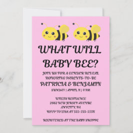 Wat wordt de geslacht van baby Bee Kaart