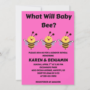 Wat wordt de geslacht van baby Bee Kaart