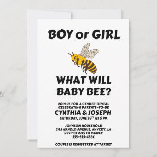 Wat wordt de geslacht van baby Bee Kaart