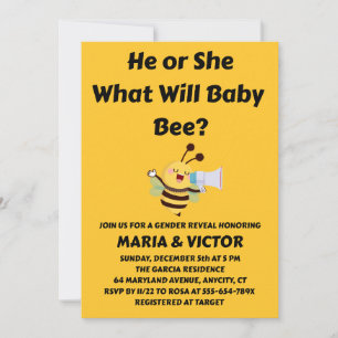 Wat wordt de geslacht van baby Bee Kaart