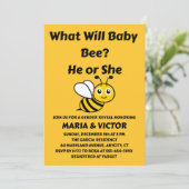Wat wordt de geslacht van baby Bee Kaart (Staand voorkant)