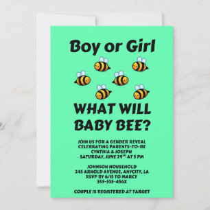 Wat wordt de geslacht van baby Bee Kaart