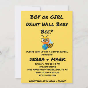 Wat wordt de geslacht van baby Bee Kaart
