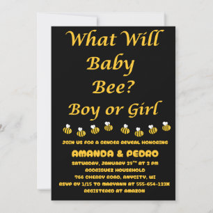 Wat wordt de geslachtsaankondiging van baby Bee Kaart
