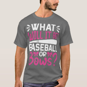 Wat wordt er met honkbal gedaan? t-shirt