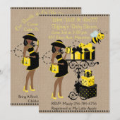 Wat Wordt Het? Amerikaanse Babyonthulling Kaart (Voorkant / Achterkant)