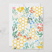 Wat wordt het Baby Floral Gender Reveal? Kaart (Achterkant)