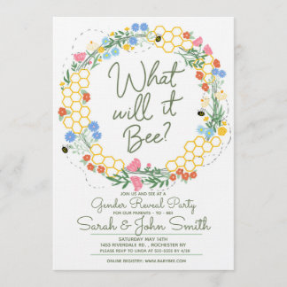 Wat wordt het Baby Floral Gender Reveal? Kaart