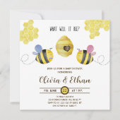 Wat wordt het geslacht van de baby bij bee gender  kaart (Voorkant)