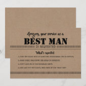 Wat wordt verwacht - grappig voorstel van de beste kaart (Voorkant / Achterkant)