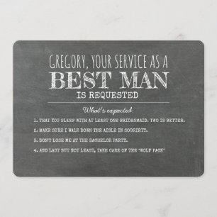 Wat wordt verwacht - grappig voorstel van de beste kaart