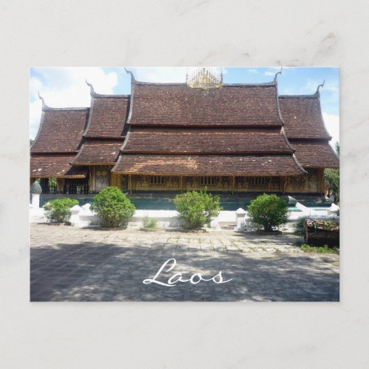 Wat Xieng Thong Briefkaart (Voorkant)