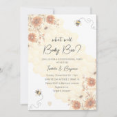 Wat zal Baby Bee Boho Wildflower Gender onthullen? Kaart (Voorkant)