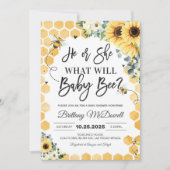 Wat zal Baby Bee Bumble Bee Gender onthullen? Kaart (Voorkant)