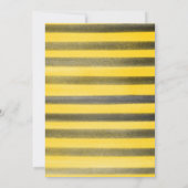 Wat Zal Baby Bee Geslacht Reveal Baby Shower Kaart (Achterkant)