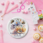 Wat zal Baby doen aan gender onthullen Papieren Bordje (Feest)