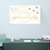 Wat zal Baby doen aan gender onthullen Spandoek (Beurs)